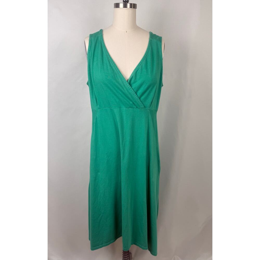 Eileen Fisher Normcore Organic Cotton Sustainable Size L Casual Sleeveless Dress